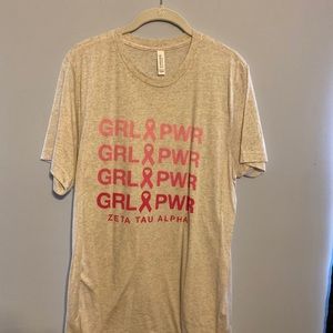 Zeta Tau Alpha philanthropy shirt